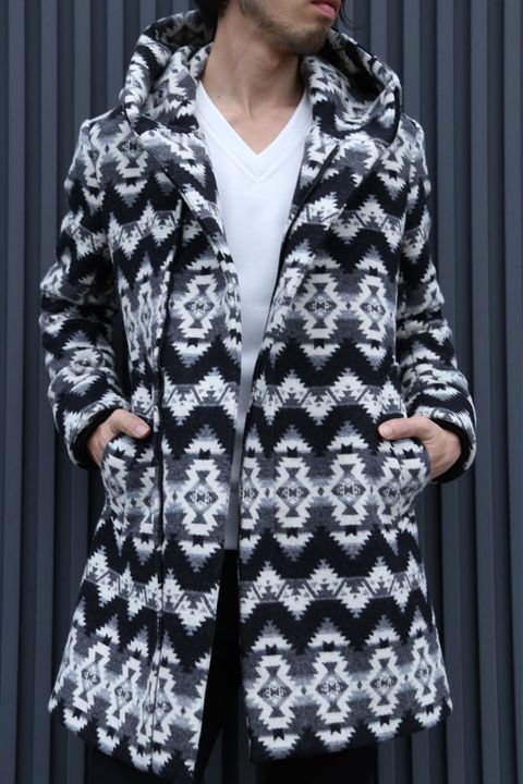 1PIU1UGUALE3 × PENDLETON NECK ZIP GOWN