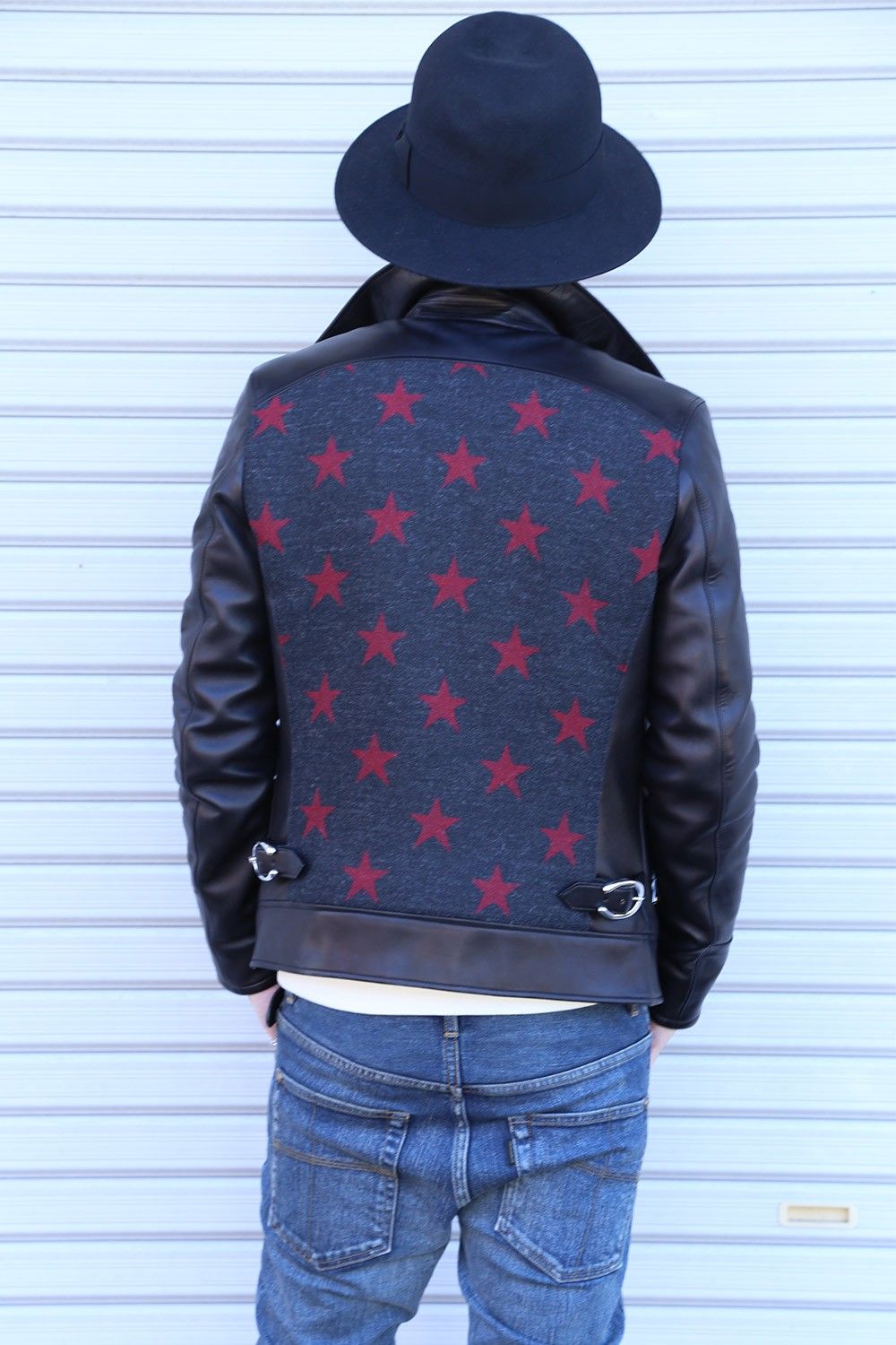 1PIU1UGUALE3 9 TAPERED DAMAGED スタイル