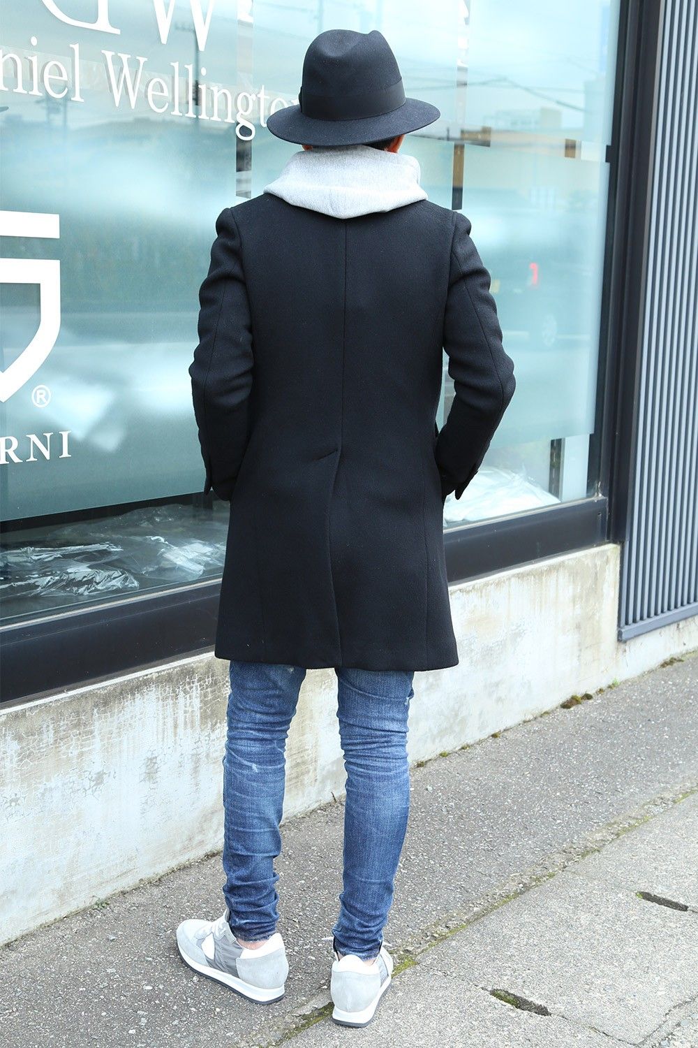 AKM W CHESTER COAT スタイル