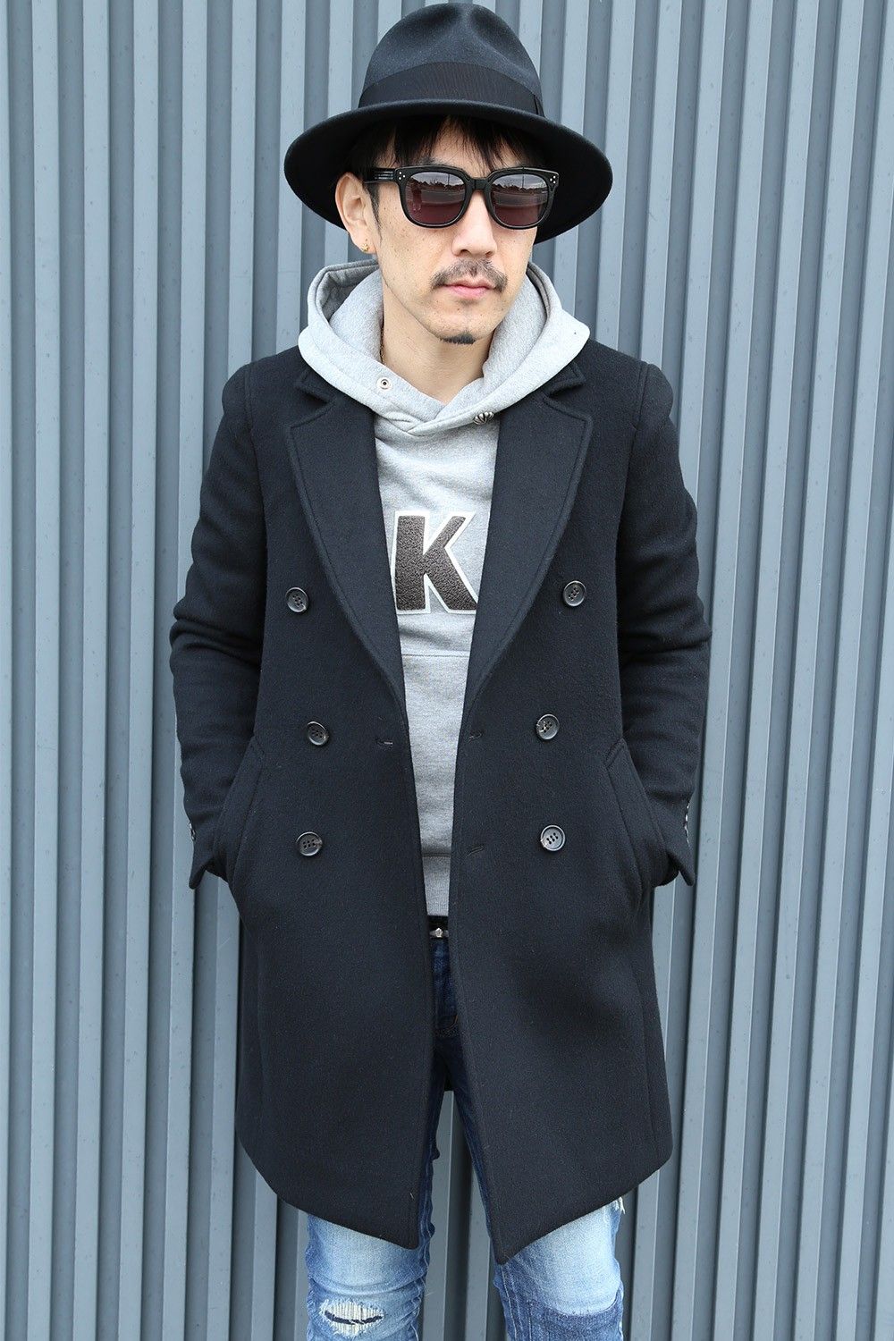 AKM W CHESTER COAT スタイル