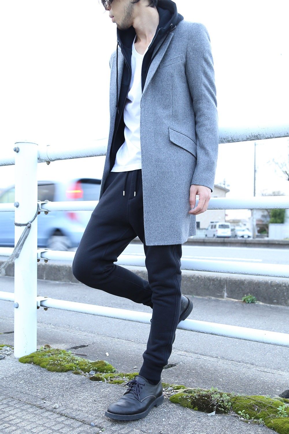 junhashimoto -3D CHESTERFIELD COAT-