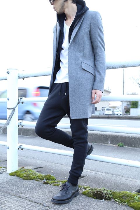 junhashimoto -3D CHESTERFIELD COAT-
