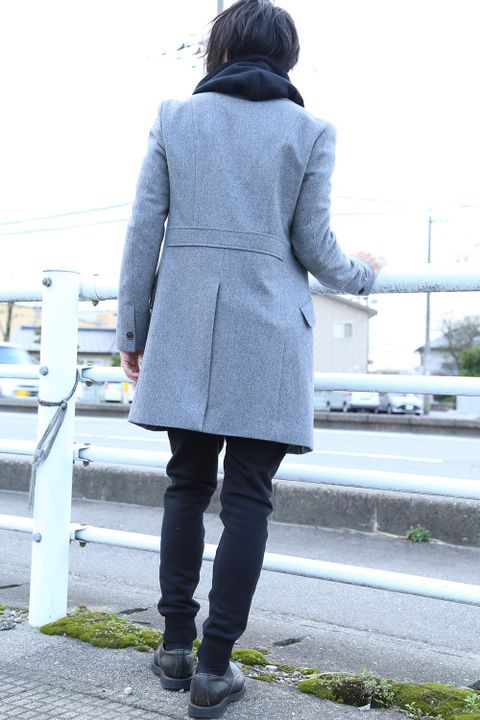 junhashimoto -3D CHESTERFIELD COAT-