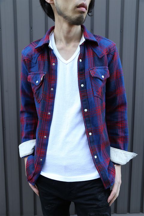 AKM -FIVE BROTHER INDIA WRINKLE CHECK WESTERN-