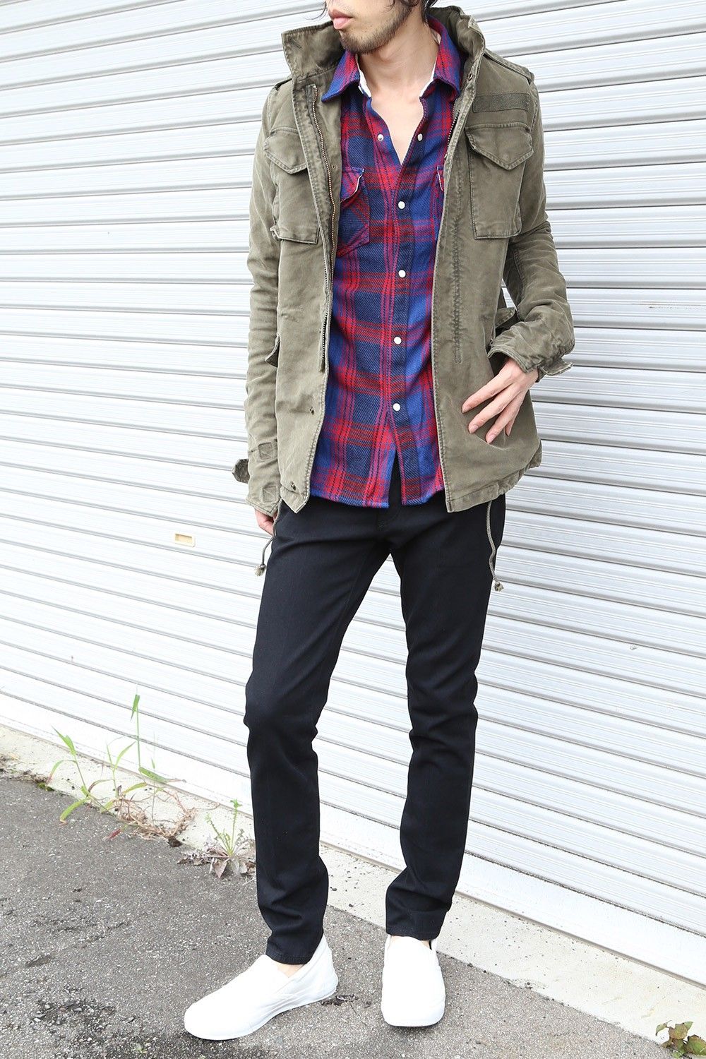 AKM -FIVE BROTHER INDIA WRINKLE CHECK WESTERN-