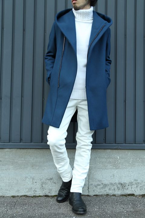 junhashimoto -WRAP HOODED COAT-