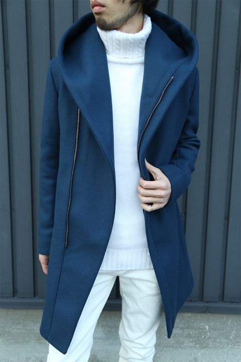 junhashimoto -WRAP HOODED COAT-