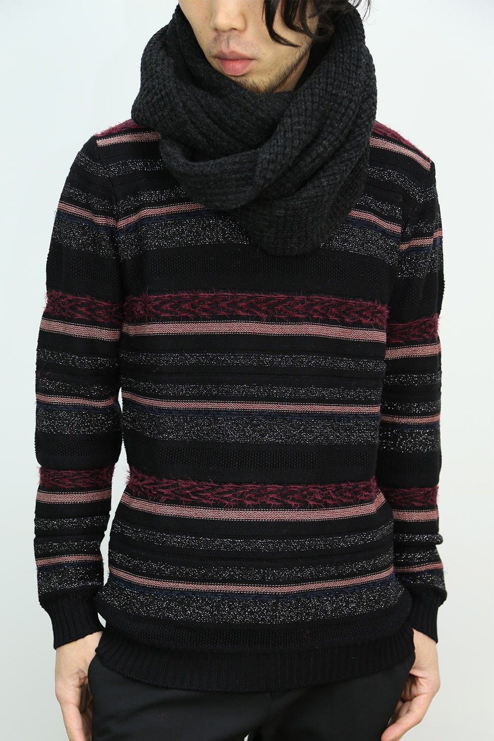 LOUNGE LIZARD -W CLOTH MELTON Pコート-