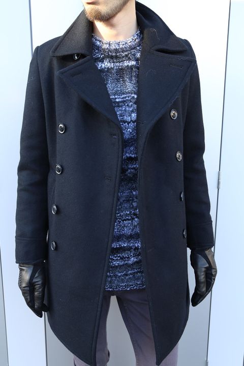 LOUNGE LIZARD  -NEP MELTON Pコート-