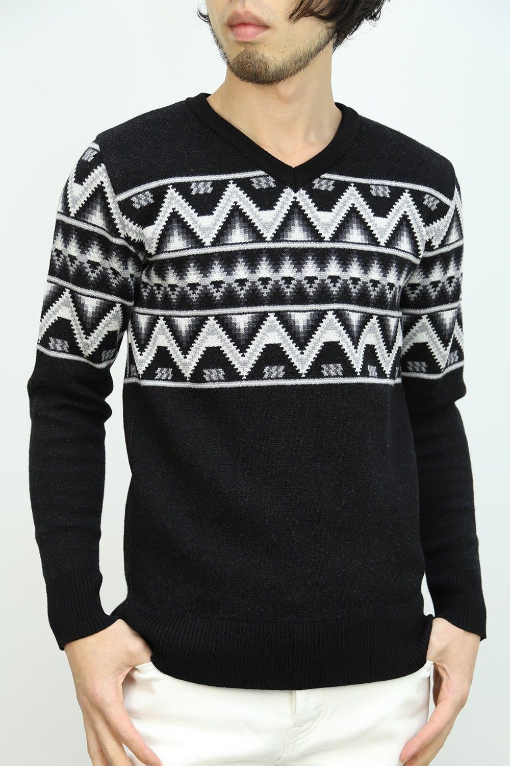 AKM - × ROCKY MOUNTAIN DIA STITCH CONCHO VEST- BLK