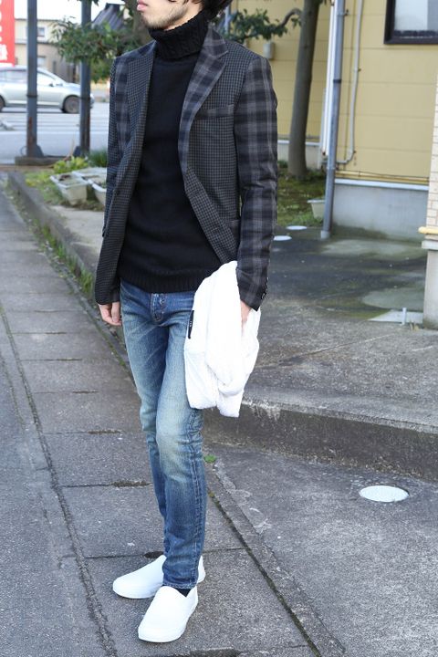 ちょっと特別なデートにはジャケットスタイルで