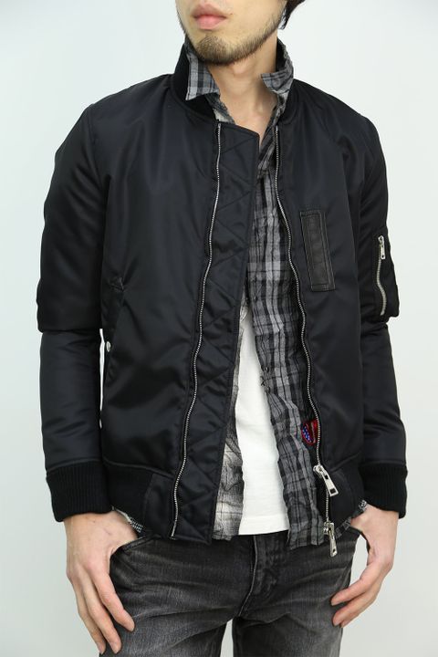 AKM x daboro -CRAZY CHECK HOOK SHIRT- GRY