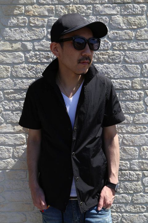 夏の羽織は、1PIU1UGUALE3 のコーチJKT+サンダルで一気に夏モード