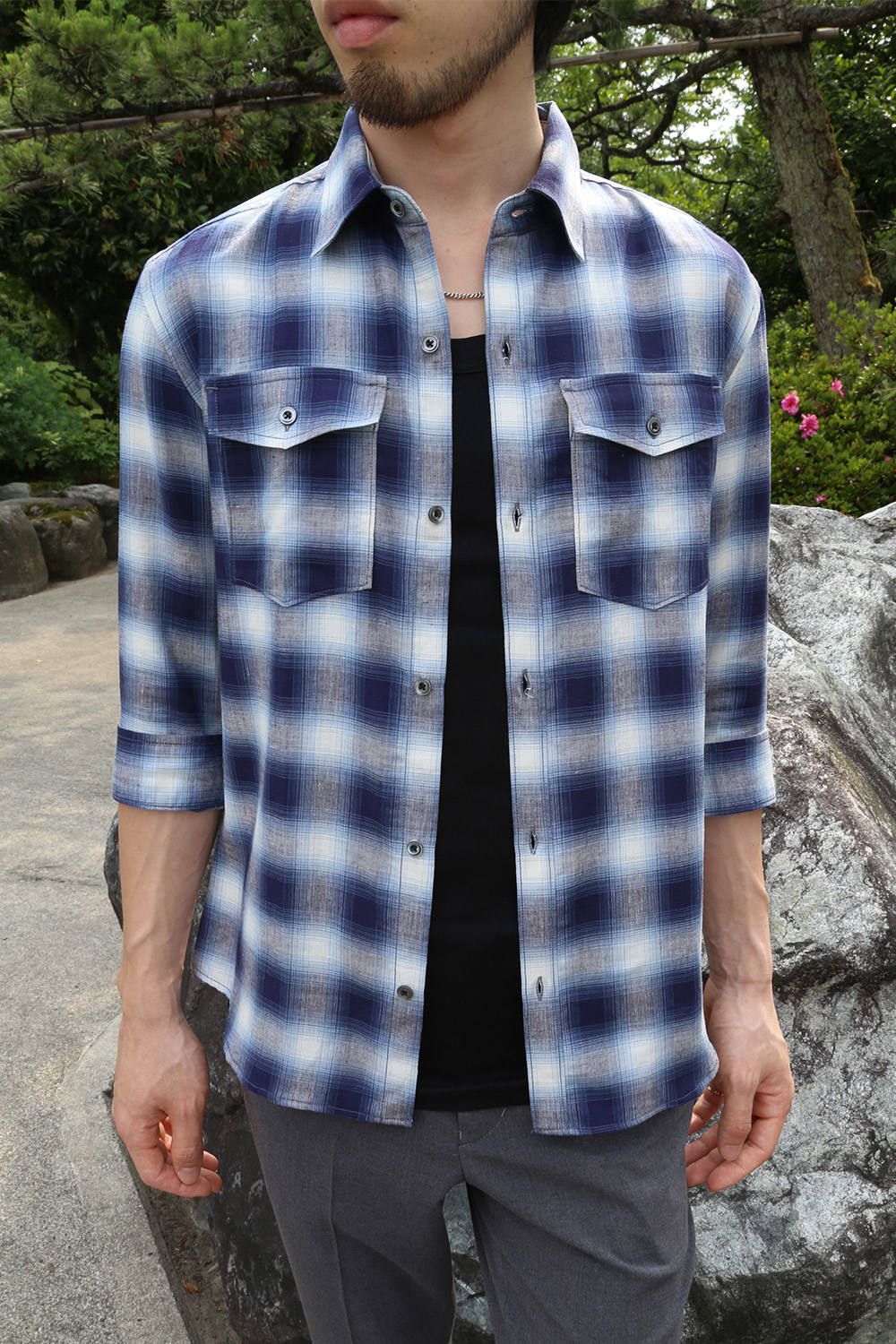 Three-quarter sleeves