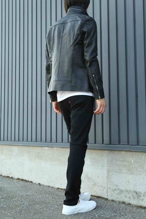 double inner riders -BLACK-