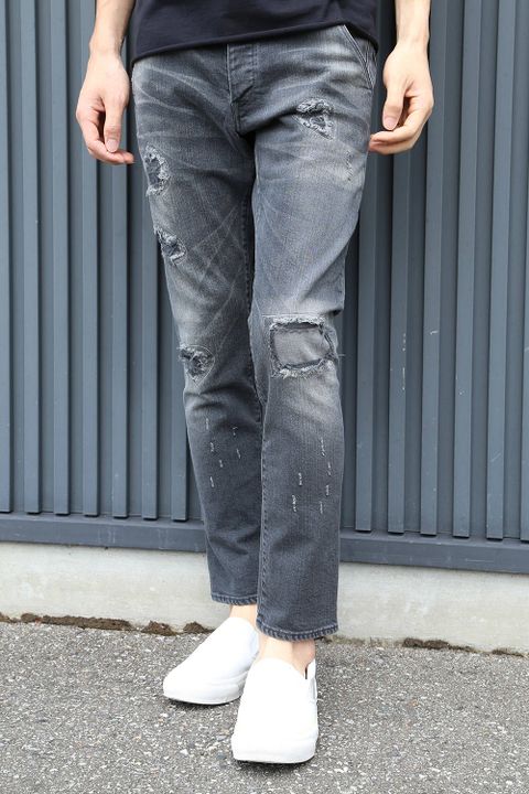 お客様リクエストスタイル -wjk cut-off V-neck C/S S/S-