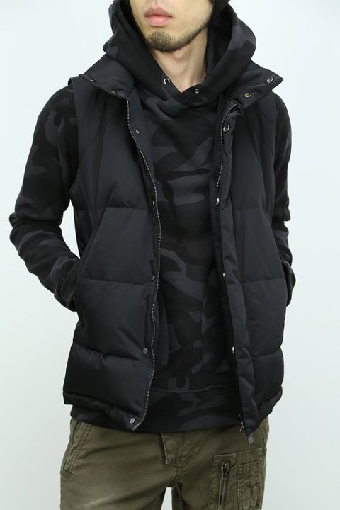 お客様リクエストコーデ 〜VADEL  -freedom sleeve pull over hood (camo)-〜