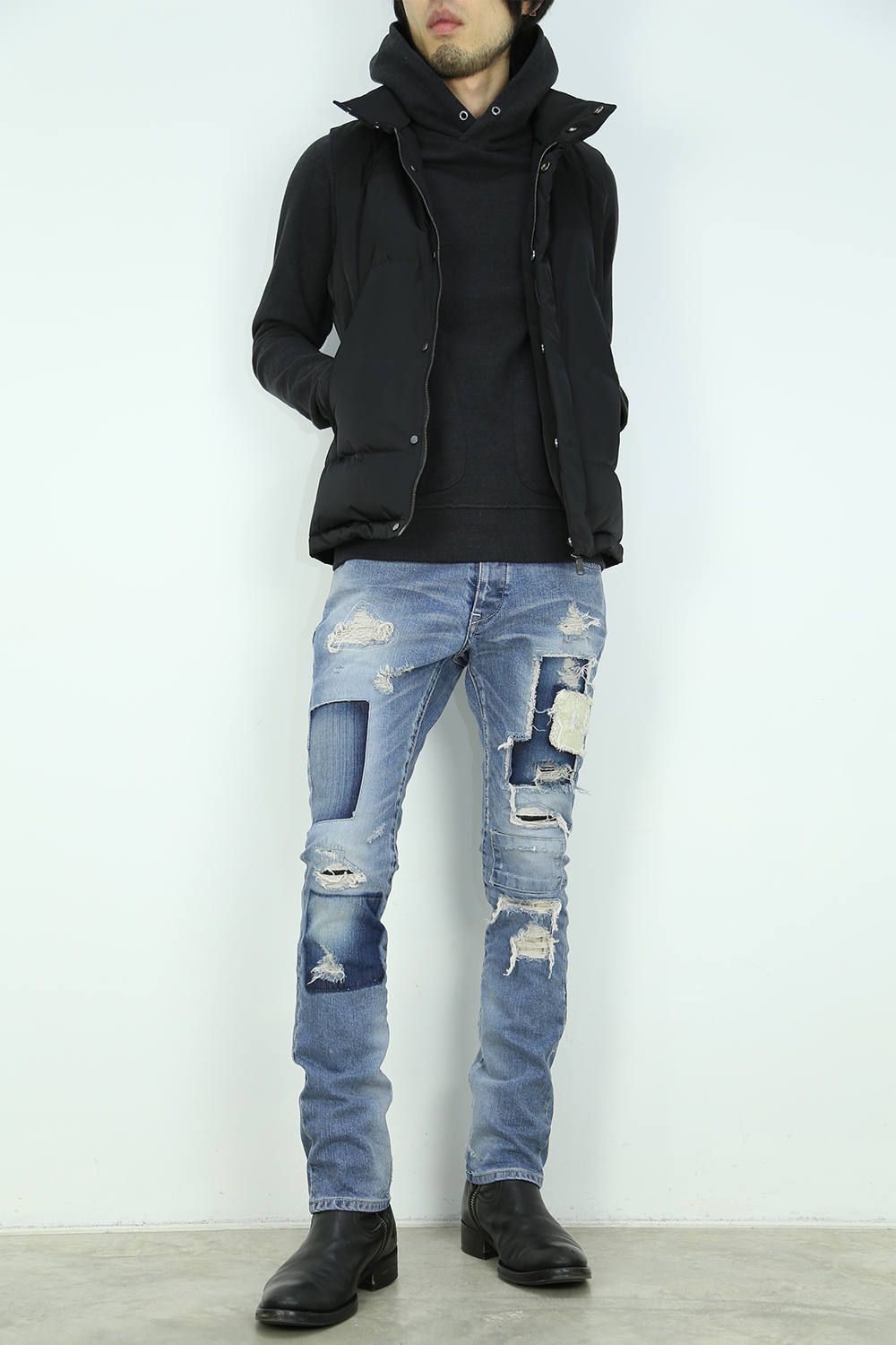 お客様リクエストコーデ 〜VADEL  -freedom sleeve pull over hood-〜