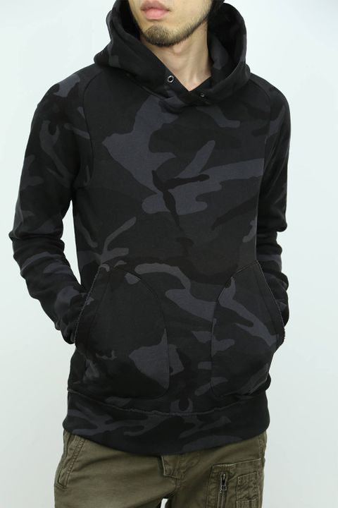お客様リクエストコーデ 〜VADEL  -freedom sleeve pull over hood (camo)-〜