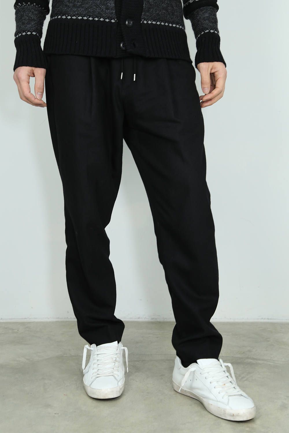 お客様リクエストコーデ 〜 wjk -shawl cardigan(black)- 〜