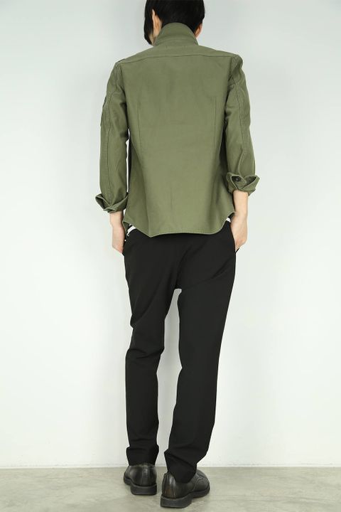 お客様リクエストコーデ 〜 LOUNGE LIZARD -M1943 CLOTH×BIO WASH ミリタリーシャツ- 〜