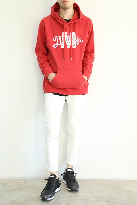 red and white
