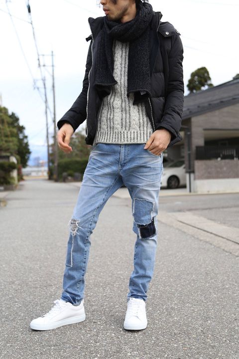 お客様リクエストコーデ 〜 wjk -simple hooded down-〜