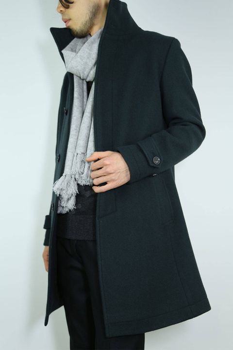 お客様リクエストコーデ 〜 junhashimoto -stand collar coat -〜