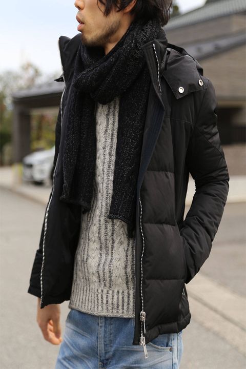 お客様リクエストコーデ 〜 wjk -simple hooded down-〜