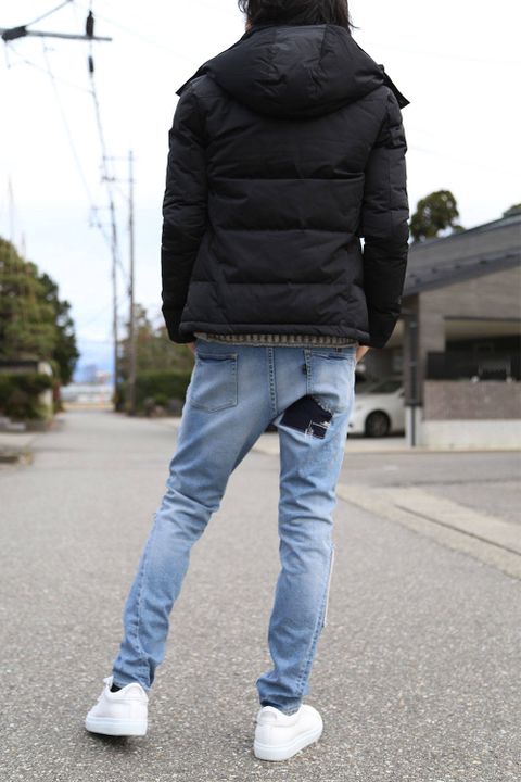 お客様リクエストコーデ 〜 wjk -simple hooded down-〜