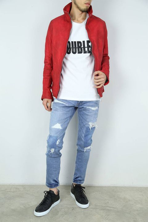お客様リクエストコーデ 〜 wjk -stand collar single blouson-〜