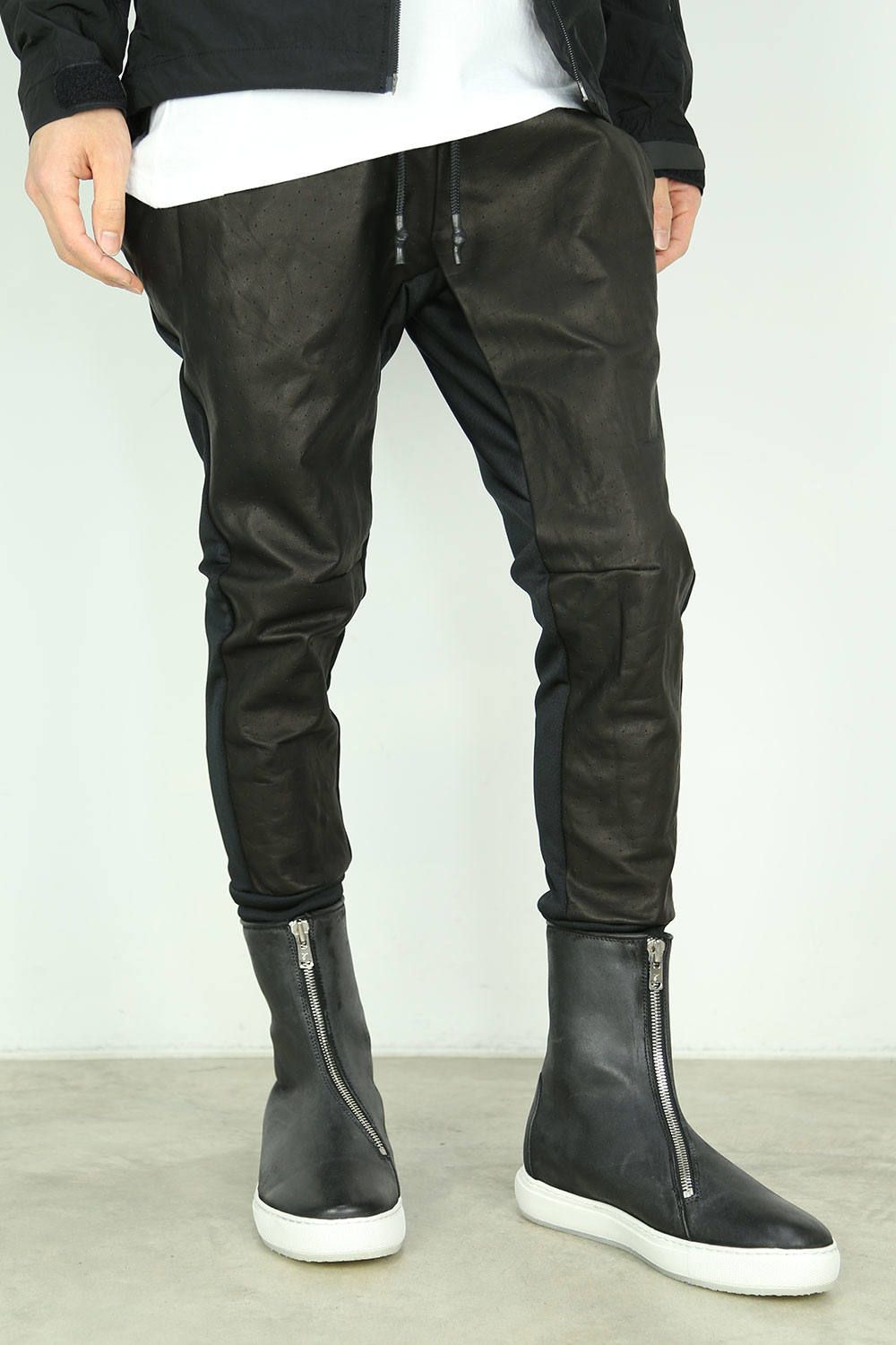 お客様リクエストコーデ 〜 RIPVANWRINKLE leather jodhpur jersey〜