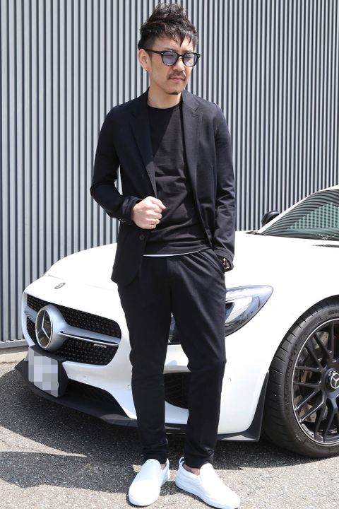 個人買い junhashimoto JERSEY JACKET、JERSEY TUCK PANTS