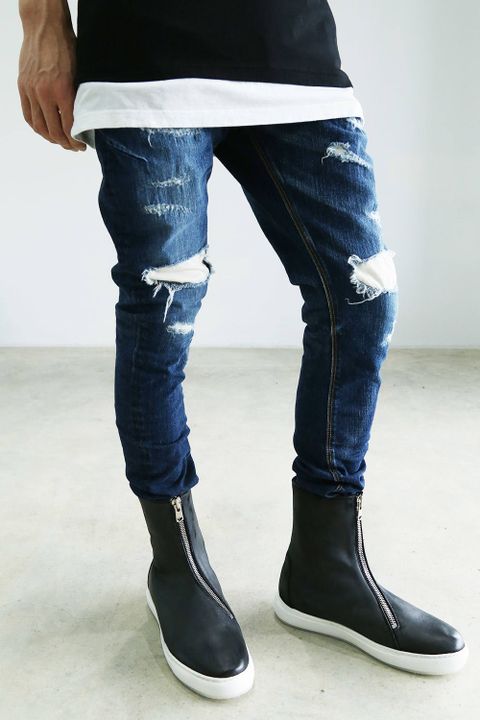 お客様リクエストコーデ 〜 RIPVANWRINKLE  crash denim〜