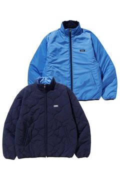 REVERSIBLE QUILTED JACKET / ネイビー