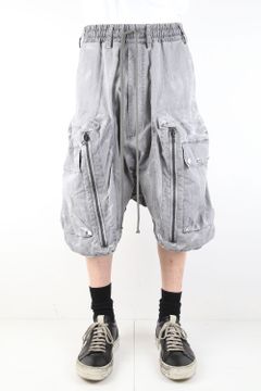 ダストダイビッグポケットショーツ / DUST DYED BIG POCKET SHORTS / グレー