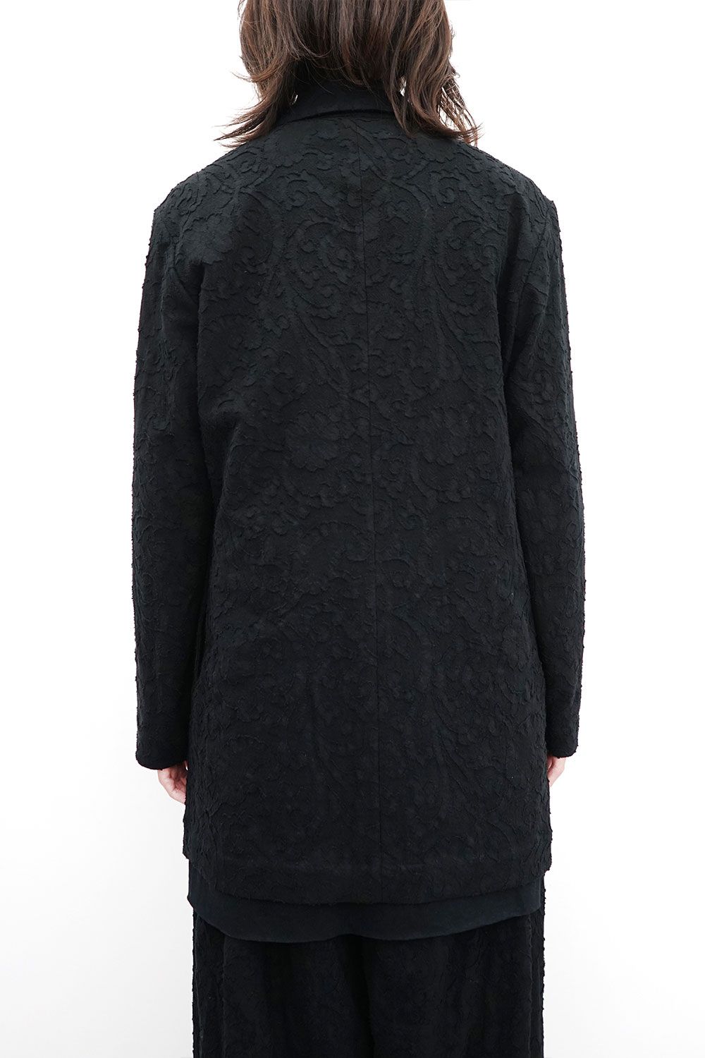 One-Button Tailored Jacket / ブラック
