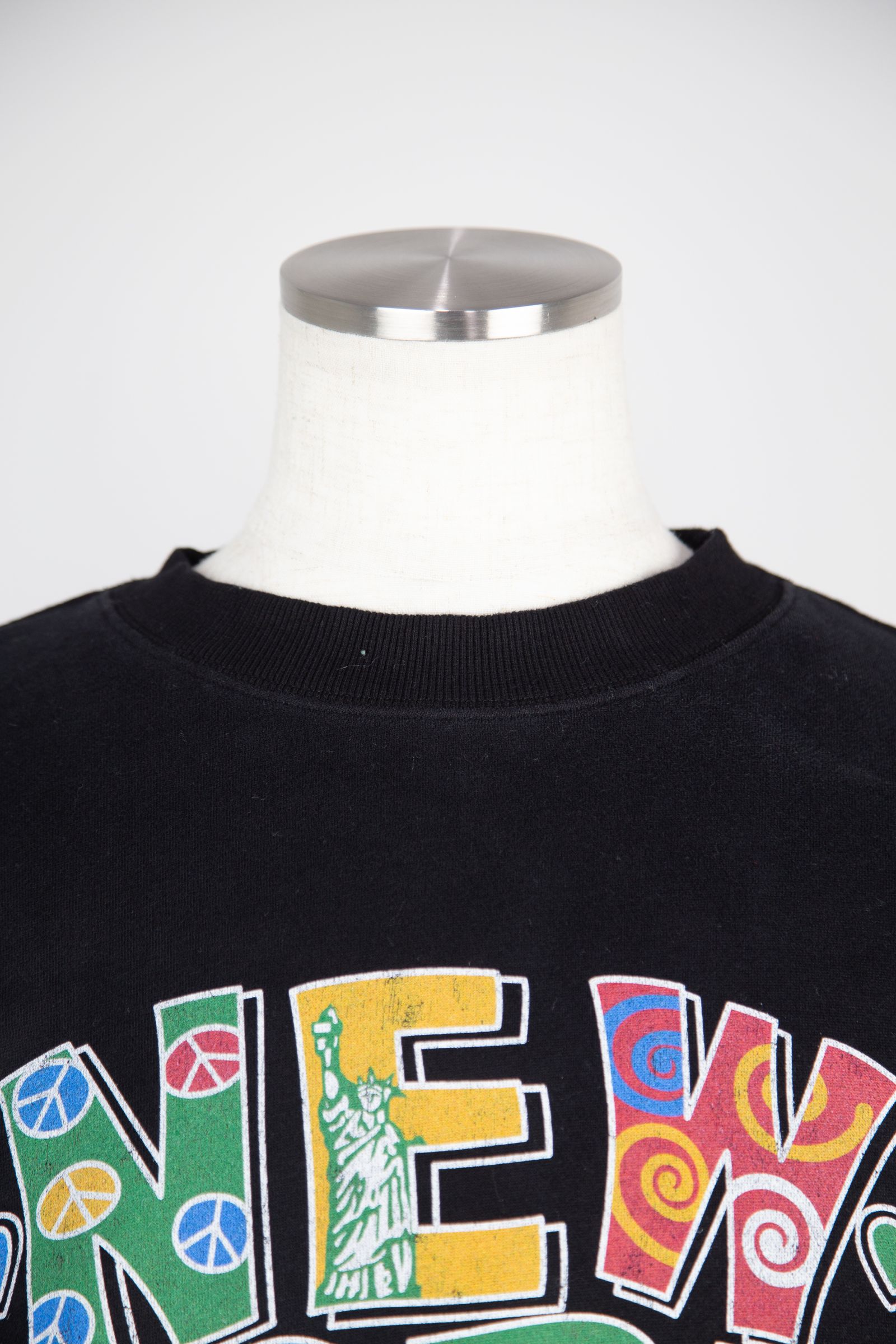 Little Sunny Bite - New york vintage sweat top / ブラック | Tempt