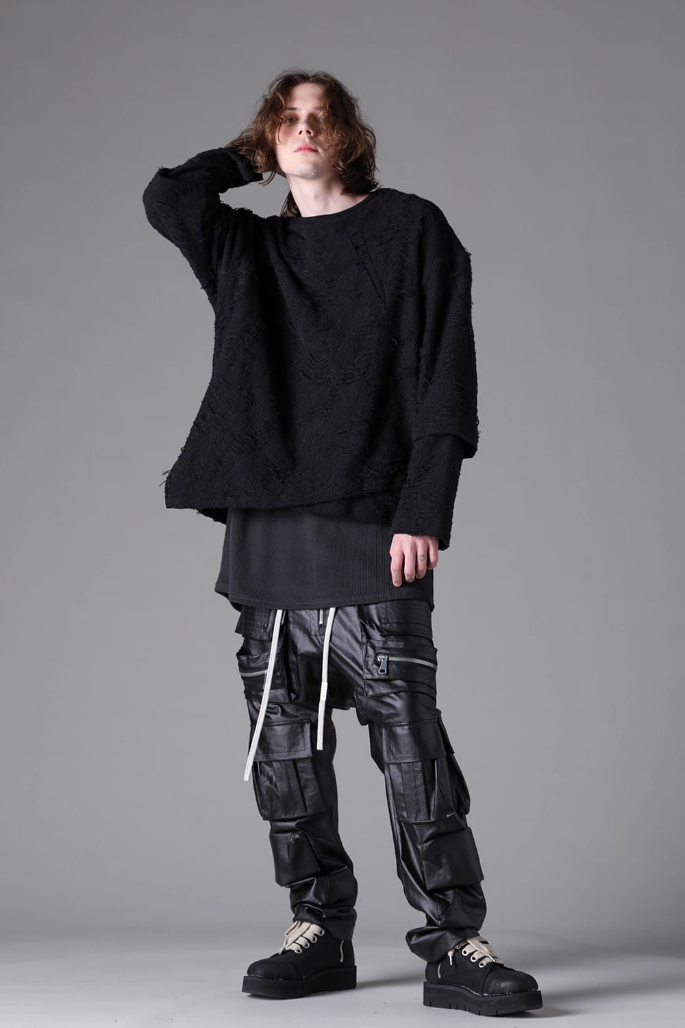 Layered Oversized Pullover