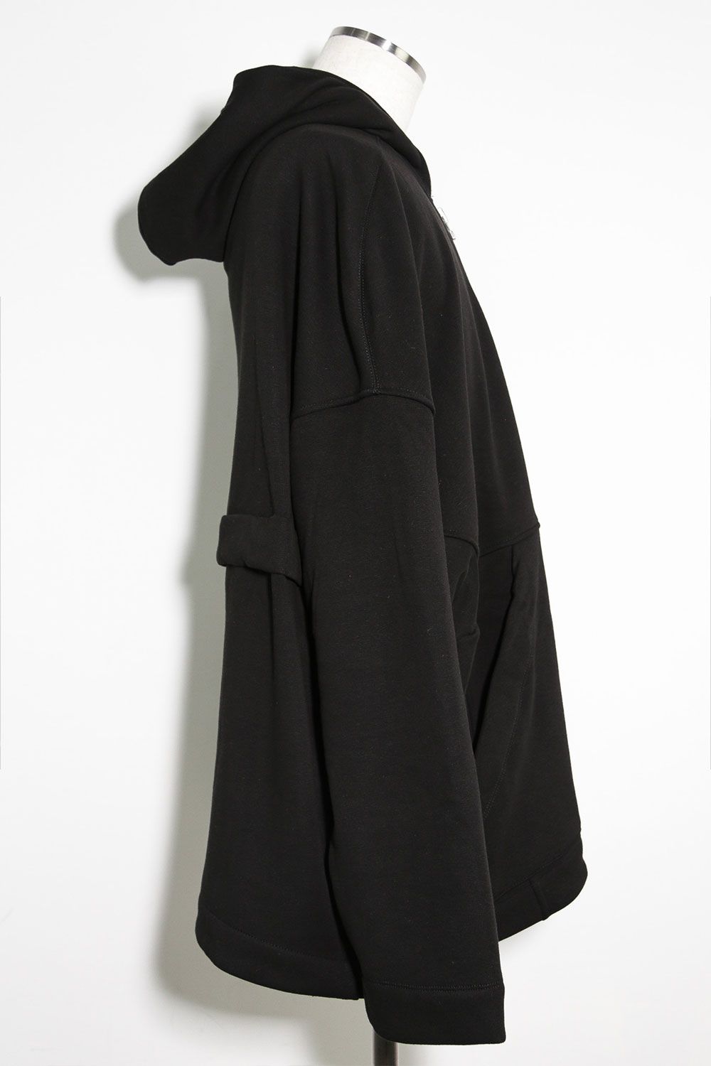 ボンバーヒートオーバーサイズジップフーディー / Bomber Heat ZIP Jumbo Hoodie / ブラック / ag-10056