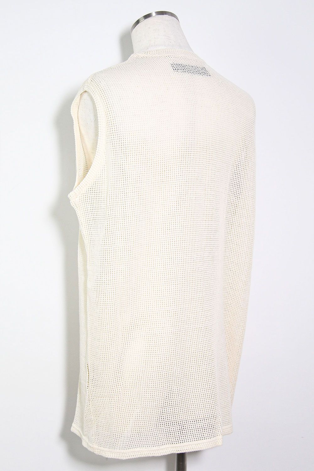 メッシュニットタンクトップ / Mesh Knit Tank Top / アイボリー / ag-11100