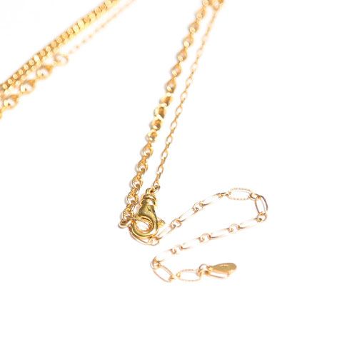 ピンネックレス / B / ゴールド / PIN NECKLACE / B / GOLD