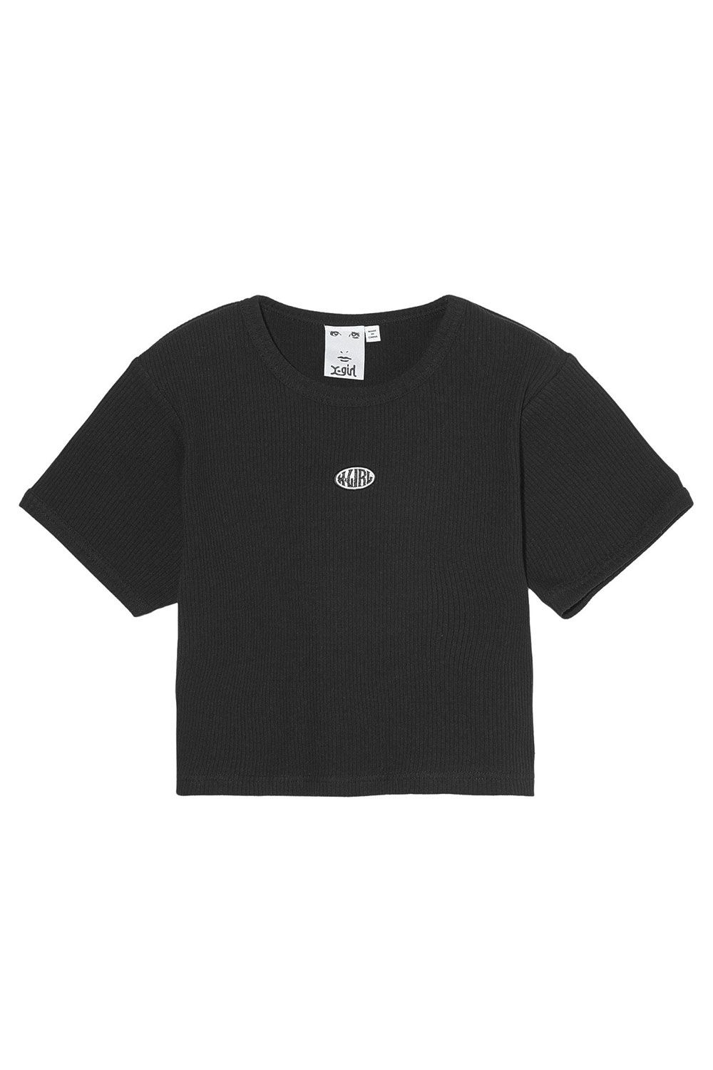 OVAL LOGO S/S TOP / ブラック