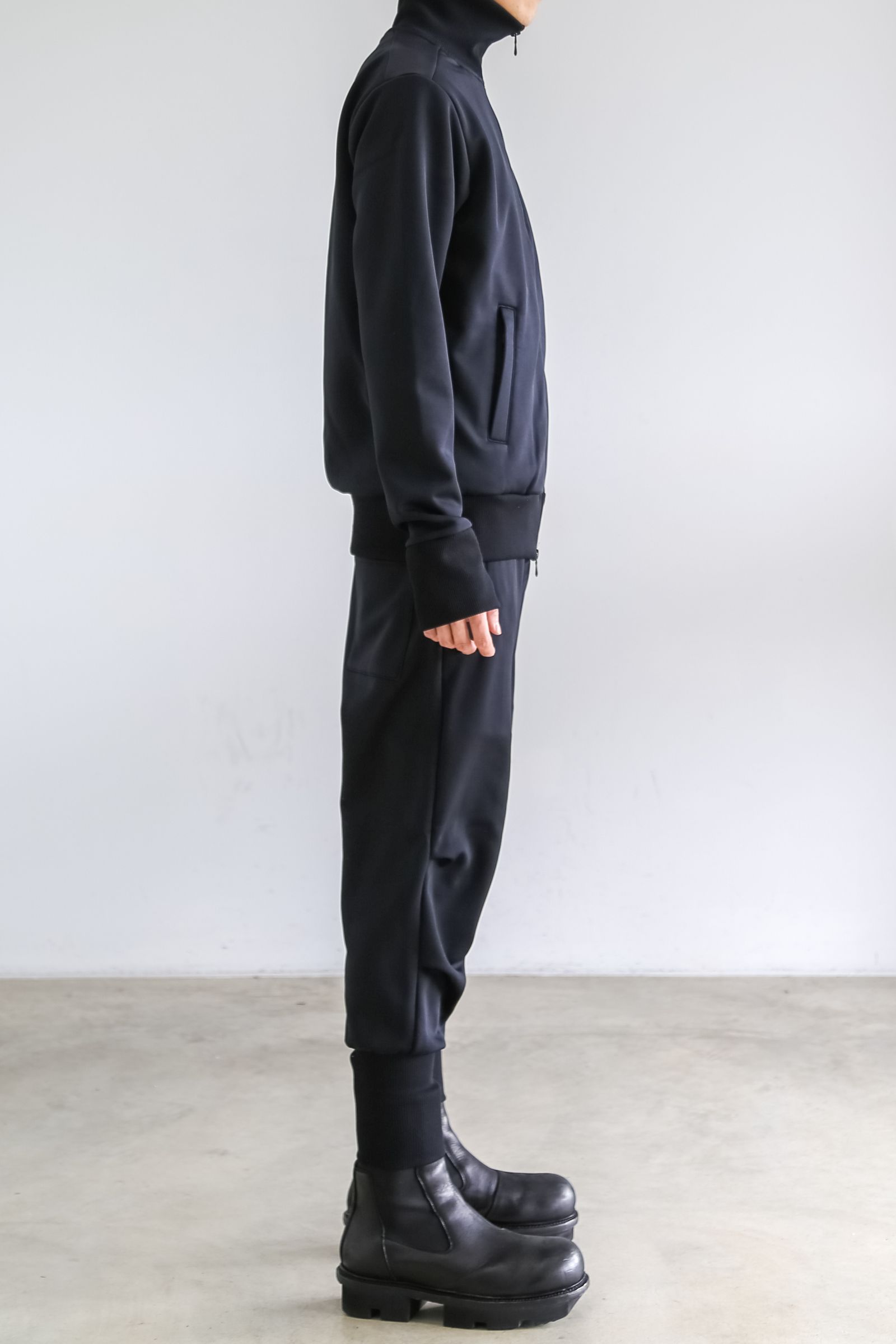 RIPVANWINKLE - BALLOON JERSEY PANTS / ブラック | Tempt