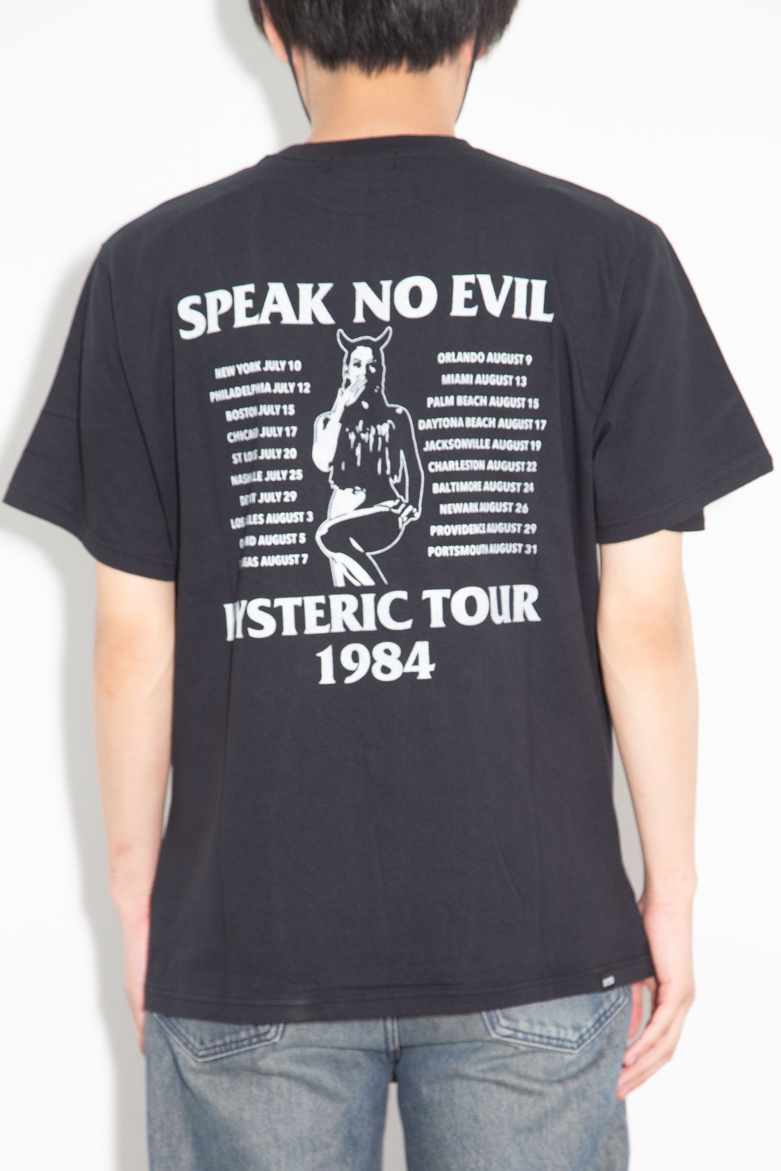 HG/HG TOUR 1984 Tシャツ / ブラック