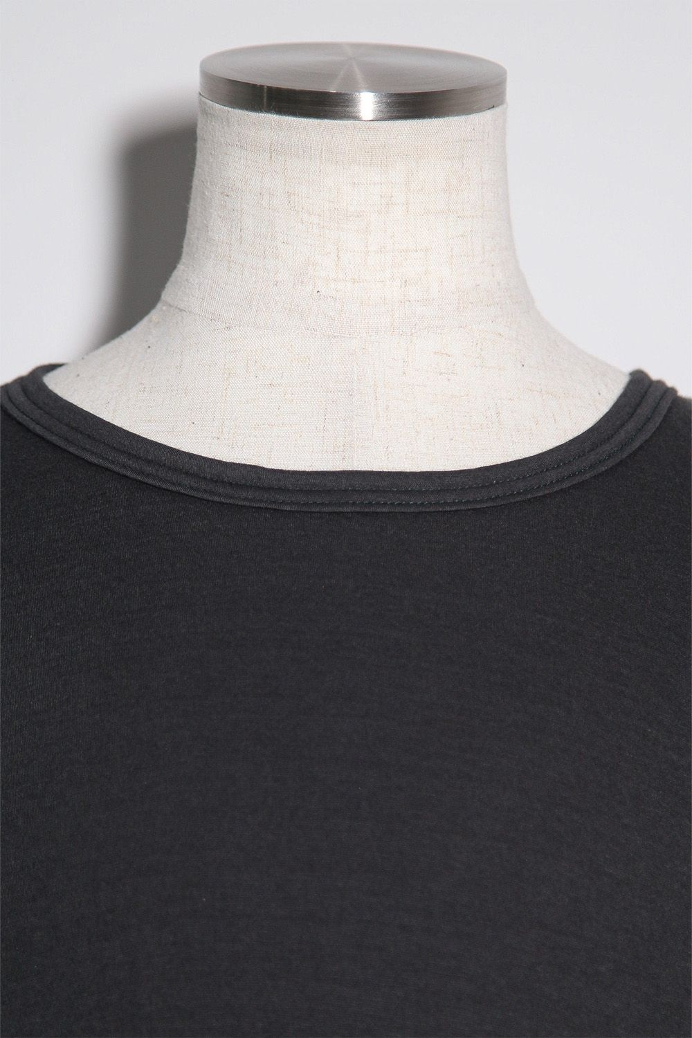 [ラスト1点 サイズ3] Double Gauze Long Tank Top / ダークグレー