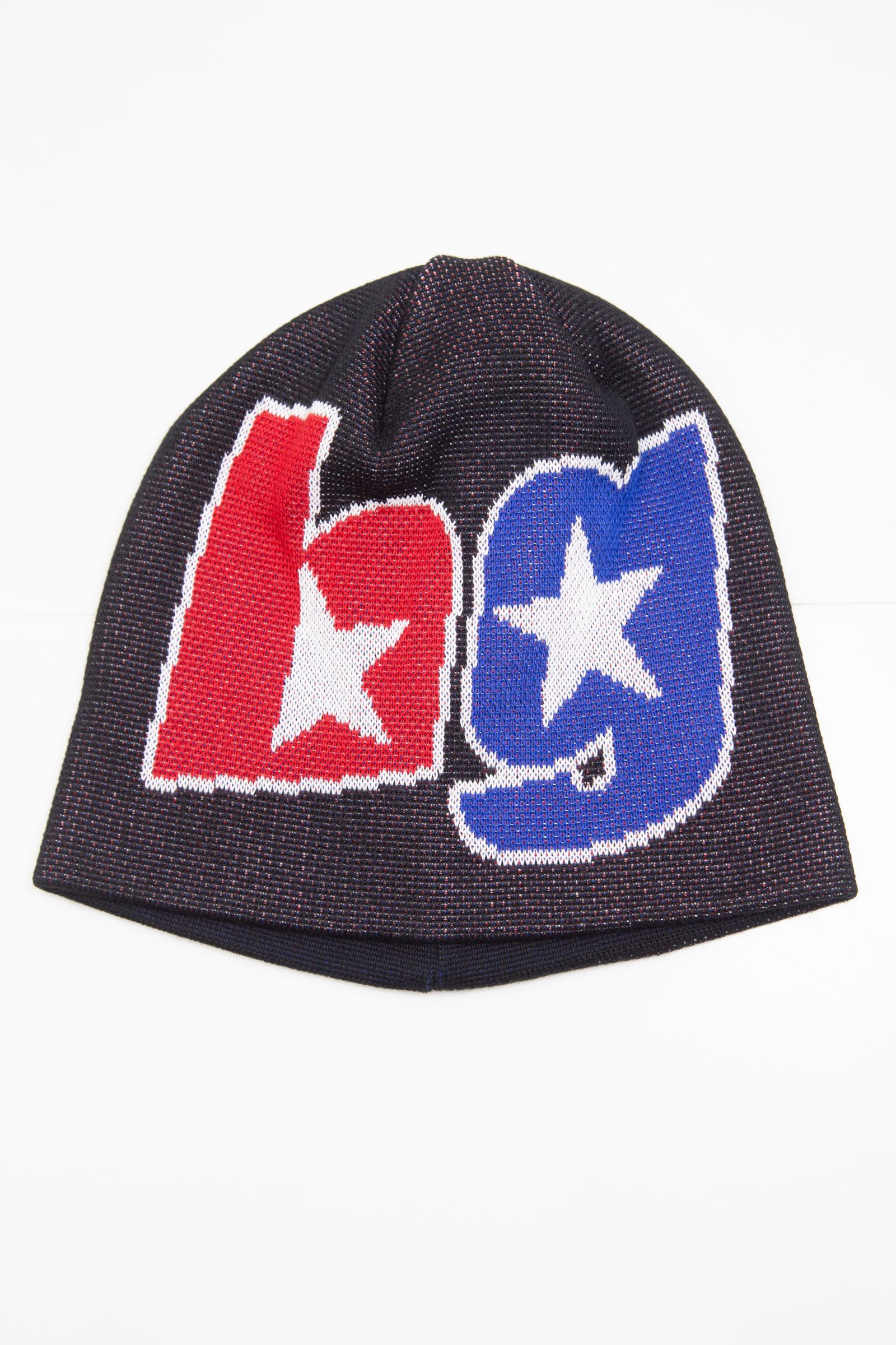 [購入は1人1点まで] DOUBLE STAR LOGO ビーニー / ブラック