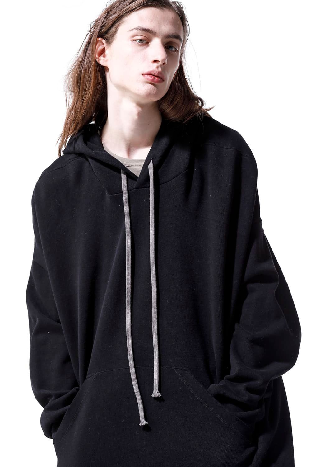 ドルマンフーディーニットプルオーバー / Dolman Hoodie Knit Pullover / ブラック