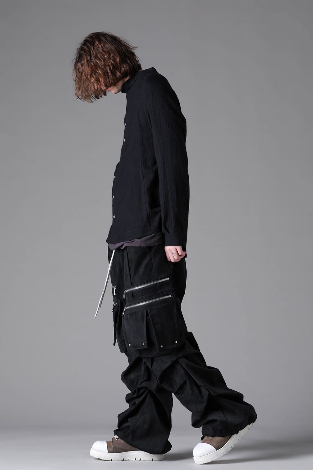 Fluid High-Neck Shirts