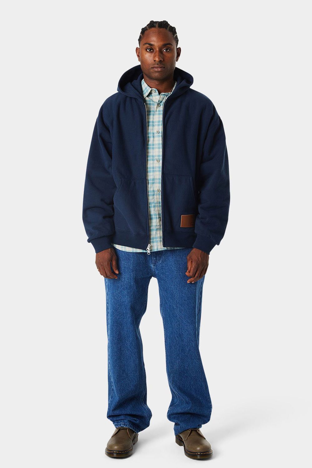 CARRINGTON THERMAL LINED FLEECE / ネイビー